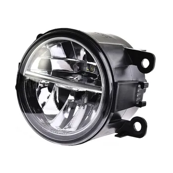 2VNT/Pak Naujas Baltas LED Rūko Lemputės Auto Modifikacijos Žibintai Ford Focus Suzuki Swift Renault, Citroen, Opel