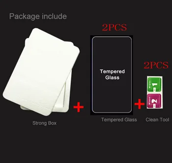 2VNT Visiškai Padengti Grūdinto Stiklo Xiaomi Pocophone F1 6.18