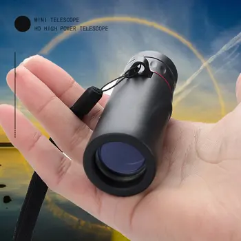 30 x 25 HD Optinis Monokuliariniai Mažo Naktinio Matymo Vandeniui Mini Nešiojamieji Zoomable 10X Židinio Teleskopas Kelionės Medžioklės taikymo Sritis