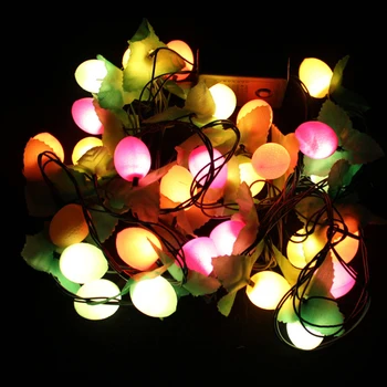 3M Kalėdų Medžio Apdaila Švenčių Žibintų Vaisių LED Lemputė užsidega, EU Plug