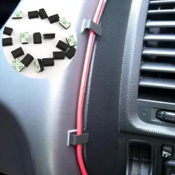 40pcs Automobilinis USB Įkroviklis Laidas Vielos Laikiklis renault duster 