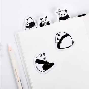 45pcs Mielas Panda 3d Burbulas Dekoravimo Lipduką 