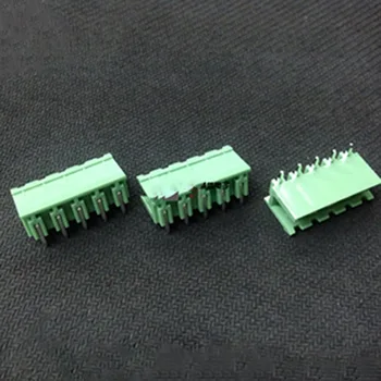 50pcs/daug 5.08 MM KF2EDG - 5P lenktas pin plug - tipo laido gnybtas 1 set