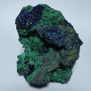 536g Natūralaus Malachito Azurite Mineralinių egzempliorių forma, Anhui, KINIJA A2-5sun