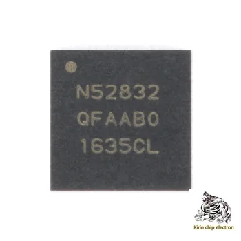 5vnt/daug nrf52832-qfaa -r qfn-48 2.4 ghz RF belaidis siųstuvas-imtuvas chip multiprotocol NRF52832