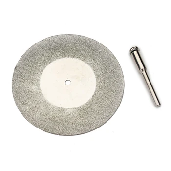 60mm Deimantų Šlifavimo Ratas Metalo Pjovimo Diskas Dremel Rotacinis Įrankis pjauti Pjovimo Įrankis Su 1 Pavėsinė Veleno