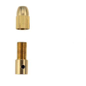 6pcs/Set 0.5-3mm Kiaurymės skersmuo 2.35 mm Smulkūs Elektriniai v Collet Micro Twist Drill Tvirtinimo Rinkinys