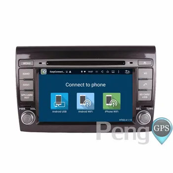 7 Colių Android 8.0 Sistema, 2 Din Octa Core Automobilio Radijo Fiat Bravo 2007-2013 m. CD DVD Grotuvas GPS Navigaciją 1080P IPS Ekranas Vienetas