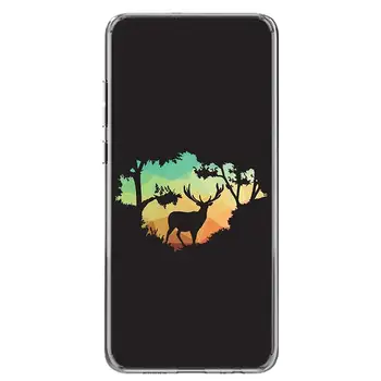 Akvarelė tapyba elnių Telefoną Atveju Huawei P40 30 P20 P10 Mate 10 20 30 Lite Pro P Smart Z Plius 2018 2019 Padengti Coqu