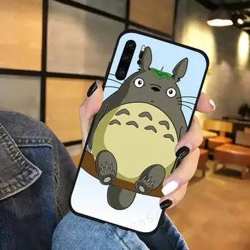 Animacinių filmų Studijos Ghibli Totoro Telefoną Atveju Huawei Mate 10 20 Lite Pro Nova 5t Garbę 8a 8x 9x 20 10 10i