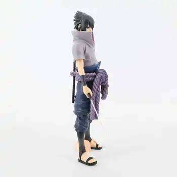 Anime Naruto Shippuden Pav 28cm Didelis Dydis Uchiha Sasuke Statulėlės Stovi Ver. Sasuke Veiksmų Skaičiai PVC Kolekcijos Modelis Žaislai
