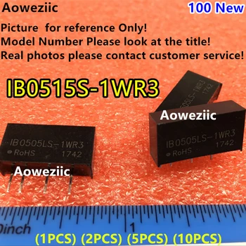 Aoweziic (1PCS) (2VNT) (5VNT) (10VNT) IB0515S-1WR3 Originalus SIP4 Įėjimas:5V Reguliuoti Išvesties:15V 0.066 DC-DC 1,5 KV Įtampos Izoliuoti