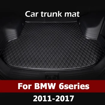 APPDEE Automobilio bagažo skyriaus kilimėlis BMW 6series keturių durų sedanas 2011-2017 linijinių krovinių kilimų interjero aksesuarų dangtis