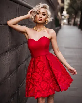 Aukštos Kokybės Seksualus Tvarstis Suknelė Įžymybė Stebėjimo Raudona Balta Bodycon Vakare Šalis Suknelės Nėriniai