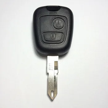 Auto Car Key 2 Mygtuką, Automobilio Pakeitimo Pagrindinių Shell Nuotolinio Klavišą Atveju Peugeot 106 206 Automobilių Klavišą Priedai 2019 Naujas