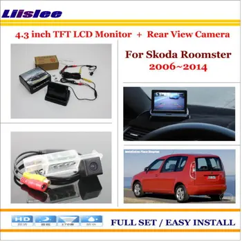 Auto Kamera Skoda Roomster (Tipas 5J) 2006-Automobilio galinio vaizdo Kamera 4.3