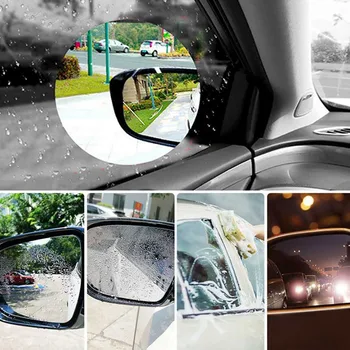 Automobilio Galinio Vaizdo Šoniniai Veidrodėliai Stiklo Rainproof Vandeniui Kino Šoninį Langą Aišku, Membrana Stabdžių Dalys