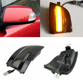 Automobilio LED Posūkio Signalo Lemputė Dinaminis Eilės Veidrodis, galinio vaizdo Indikatorius, Indikatorių 