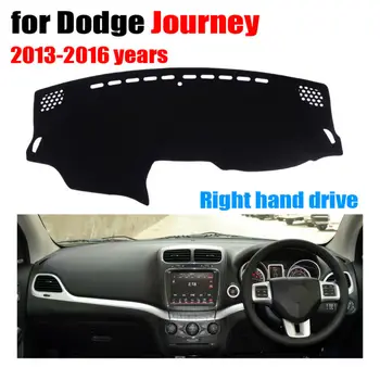 Automobilio prietaisų skydelio apima kilimėlis Dodge Kelionės 2013-2016 m. metų Dešinės rankos ratai dashmat trinkelėmis brūkšnys apima auto priedai