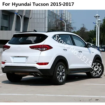 Automobilių Stick Nerūdijančio Plieno Galinės Durys, Bagažinės Dangtis, Bamperis Rėmo Plokštės Apdaila Lemputė Bagažo Skyriaus Dangtis Hyundai Tucson 2016 2017 2018