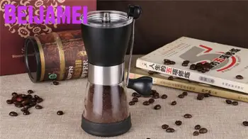 BEIJAMEI Virtuvės Vadovas kavamalės galima Skalbti Keramikos Core Namų Mini Vertus Kavos Malimo Malūnėlis