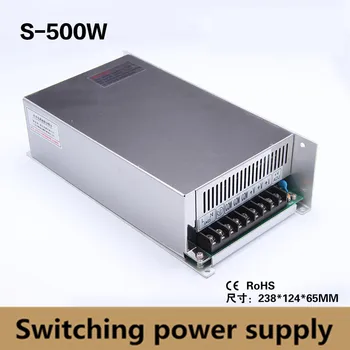Bendra galia 500W impulsinis maitinimo šaltinis 15V 32A už CNC Router Putų Malūnas Iškirpti Lazeriu, Graveris Plazma, LED ac/dc transformatorius