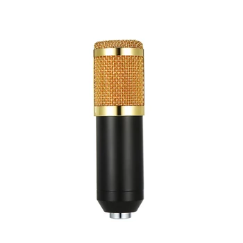 BM-800 Kompiuterio Mikrofonas (3,5 mm Laidinio Kondensatoriaus Mikrofonas Su Shock Mount Gyvų Įrašymo studijoje Braodcasting Microfone