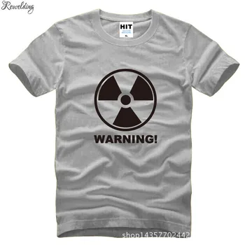 Branduolinės spinduliuotės kūrybinio gyvenimo asmenybė Spausdinti Mens Vyrų Marškinėliai T-shirt Mados Naujų Medvilnės Marškinėlius Tee Camisetas Masculina