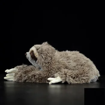 Candice guo pliušinis žaislas įdaryti lėlės animacinių filmų gyvūnų modeliavimas Tinginys medžio lokys Folivora Bradypus gimtadienio dovana 1pc