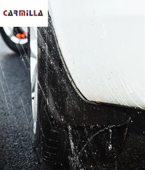 Carmilla 4Pcs/Set Priekinės Galinės Automobilio Mudflap už Peugeot 2008-2019 Sparnas sparnų Atvartu Splash Atvartais Purvasargių Priedai