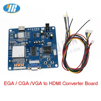 CRT CGA Į HDMI Konverteris / VGA/CGA / EGA HDMI Konvertuoti PCB Aukštos raiškos Arkadinis Žaidimas, Spintos / HD TV Žaidimas Mašina