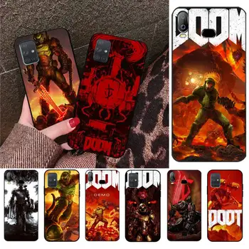 CUTEWANAN Šaudymo žaidimas Doom Amžinąjį Minkštas Silikoninis Telefono Dangtelį Samsung A10 A20 A30 A40 A50 A70 A80 A71 A91 A51 A6 A8 2018