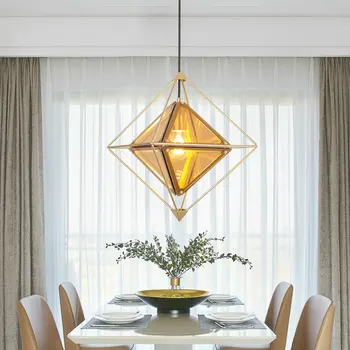 Diamond lempos dizaineris Šiaurės lempos asmenybės restoranas liustra kambarį paprastas šviesos prabanga modernus baras miegamasis