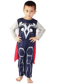 Didmeninės ir mažmeninės prekybos-Helovinas kostiumai Vaikų Thor: The Dark World Cosplay apranga Vaidmenų berniukas thor modelio drabužių