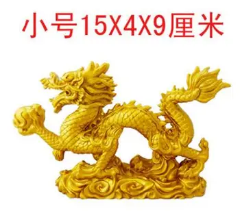 Dirbtinė vario dragon baltasis tigras, drakonas amatų vario dragon Feng Shui Namų Hanlong dvylika zodiako ženklas