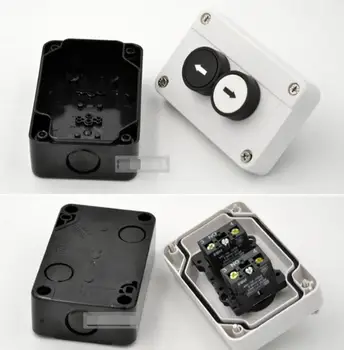 Dviejų mygtuką rodyklės mygtuką, dvi skylės butas kasetės vandeniui mygtuką langelį perjungti lauke kontrolės langelis su sidabro kontaktai