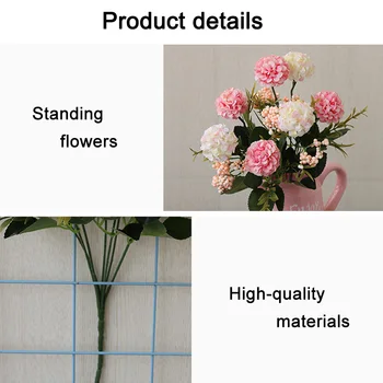 Ekonomiškas Dirbtinis Modeliavimas Gėlių Padirbtų Augalų, Gėlių Puokštė Namų Vestuves Sodo Puošmena ds99