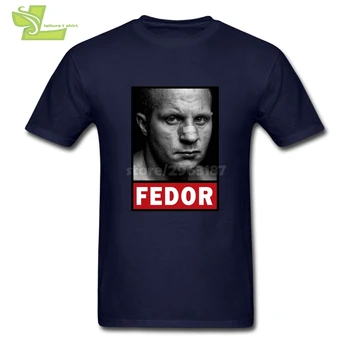 Fedor Emelianenko Linksmas, T Marškiniai Paauglių Natūralios Medvilnės Tees Pop Populiarus T Shirts