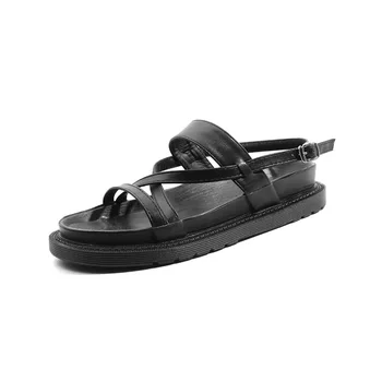 Femmes sandales butas sandalai moteris Gotikos želė Sandalai Peep Toe odinis dirželis paplūdimio sandalai punk batai butas sandalai LJB60