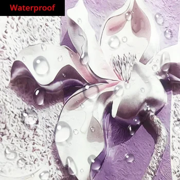 Foto Tapetai Romantiška Sielovados Gėlės Sienų Tapyba-Freskos Gyvenamasis Kambarys Sofos, Namų Dekoro 3D Lipnios Vandeniui Lipdukai