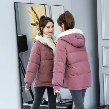 Fy803 2020 m. rudens žiemos naujas moterų mados atsitiktinis šilta striukė moteriška bisic paltai Lady paltas moteris parko striukė moterims