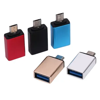 Gamyklos kainų Karšto Pardavimo metalo Mikro USB Į Mini USB OTG Adapteris Keitiklis, Skirta 
