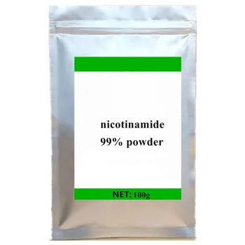 Grynas Natūralus vitaminas B3 niacinamidas milteliai nikotinamido Nikotinamido inhibitoriai nati nukleozidiniai 99% anti-senėjimo