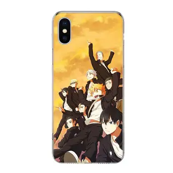 Haikyuu!! Hinata Shoyo Skristi Anime Padengti Telefono dėklas Skirtas Iphone 11 12 Mini Pro 7 6 X 8 6S Plus XS MAX + XR 5S SE 10 9 Str TPU Coque