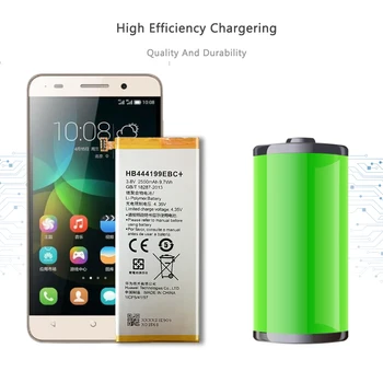 HB444199EBC Pakeitimo Baterija Huawei Honor 4C C8818 CHM-TL00H / G, Žaisti Mini 2550mAh su Kelio Kodas