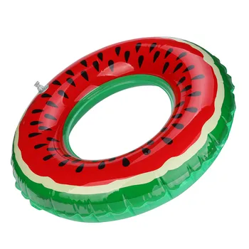 HIINST 70cm /80cm/120cm juokinga PVC Vonios žaislas Baseinas Pripučiamas Arbūzas Plaukti Žiedas Suaugusiųjų Vaisių Plaukti Žiedas CC# dropshipping
