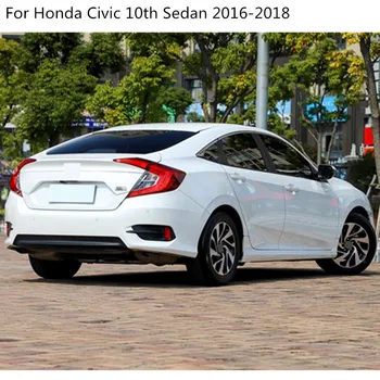 Honda civic sedanas 10 2016 2017 2018 2019 Automobilių Kėbulo Dangtelis Apsaugos Bamperio Apdaila Galinio Nugaros Uodega Apačioje Gaubtai Dalys 1pcs