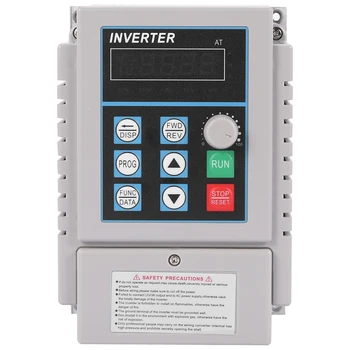 Inverter 0,75 Kw, 220V Trijų Fazių Variklis Greičio Reguliatorius Universali Vienos Fazės Inverterių