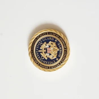JAV Armijos USCG Aukso Moneta, Kolekcines, Amatų Suvienyti states Coast Guard Iššūkis Atminimo Medaliai, Monetos