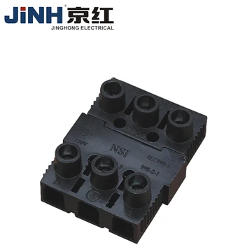 JINH CNP 4mm2 25A/500V aukštos kokybės poros kištuko gnybtų serijos Varžtas gnybtų bloko laido jungtys